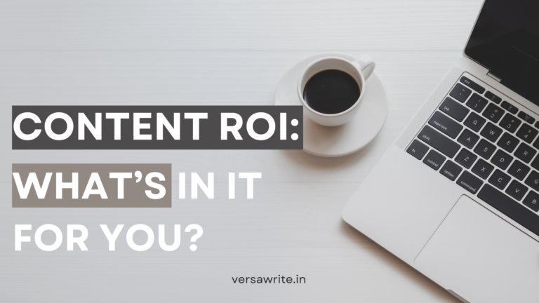 Content ROI: Everything you need to know