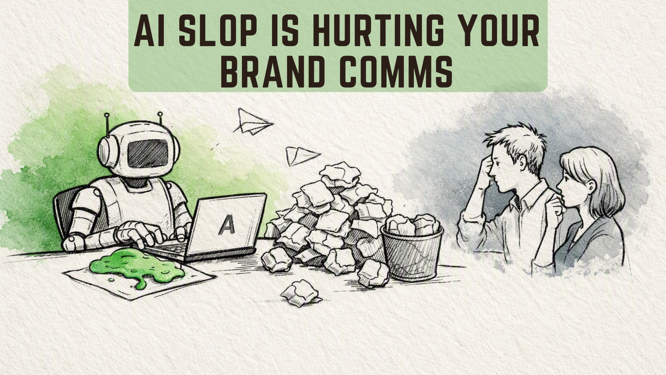 AI Slop is Hurting Your Brand Comms, Did You Know?